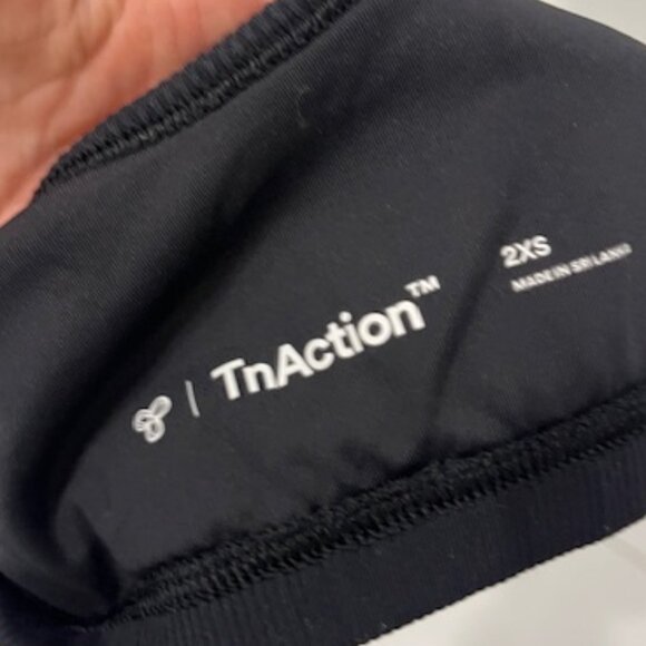 Aritzia TNA Action Mini Bra Top Womens 2XS Black - Picture 3 of 5